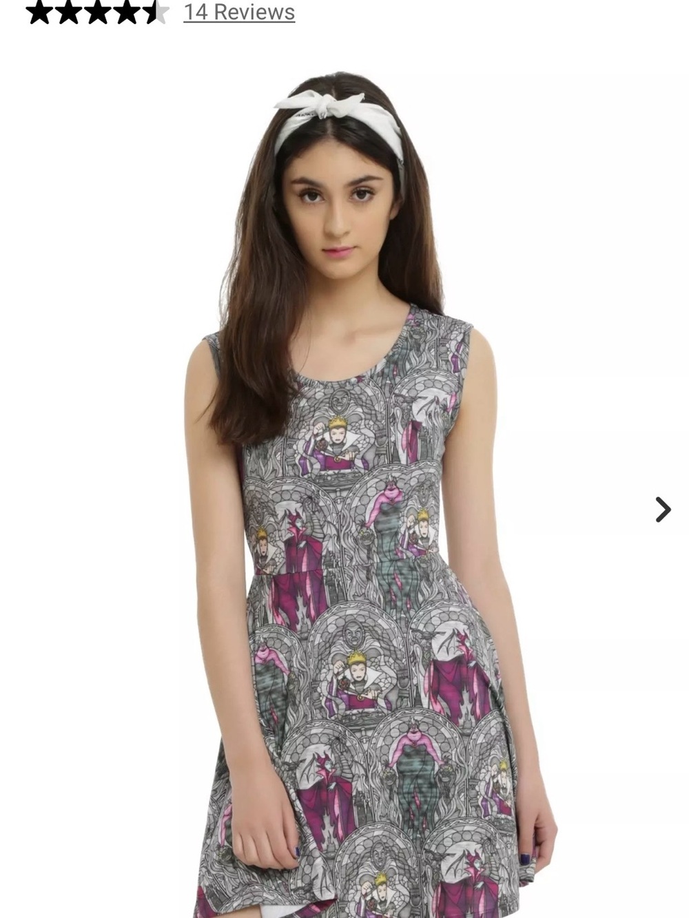 Disney Villains Stained Glass Dress - Picture 3 of 7